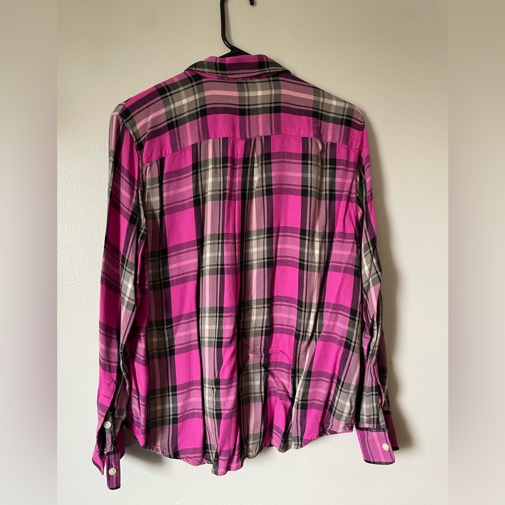 Plaid Button Up - Picture 2 of 3